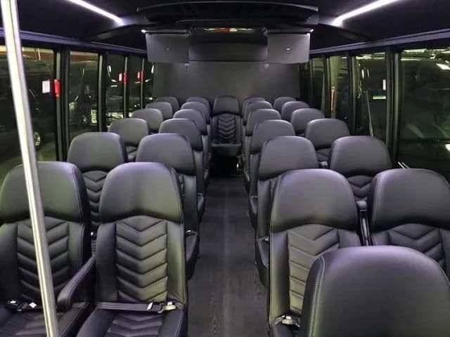 Executive Shuttle Bus chauffeured vehicle