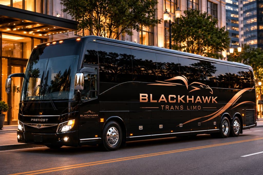 Coach Bus chauffeured vehicle
