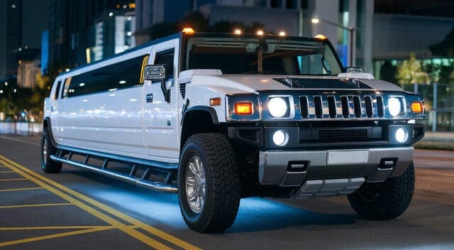Hummer Limo chauffeured vehicle